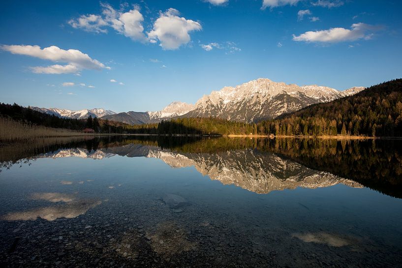 Abendstimmung am Lautersee by Andreas Müller