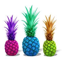 bunte Ananas