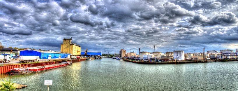 Stadthafen Panorama von Edgar Schermaul