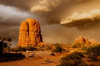 Parc national des Arches - Golden Sky