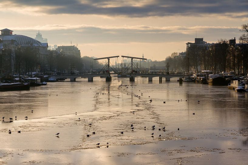Winter skinny bridge by Dennis van de Water