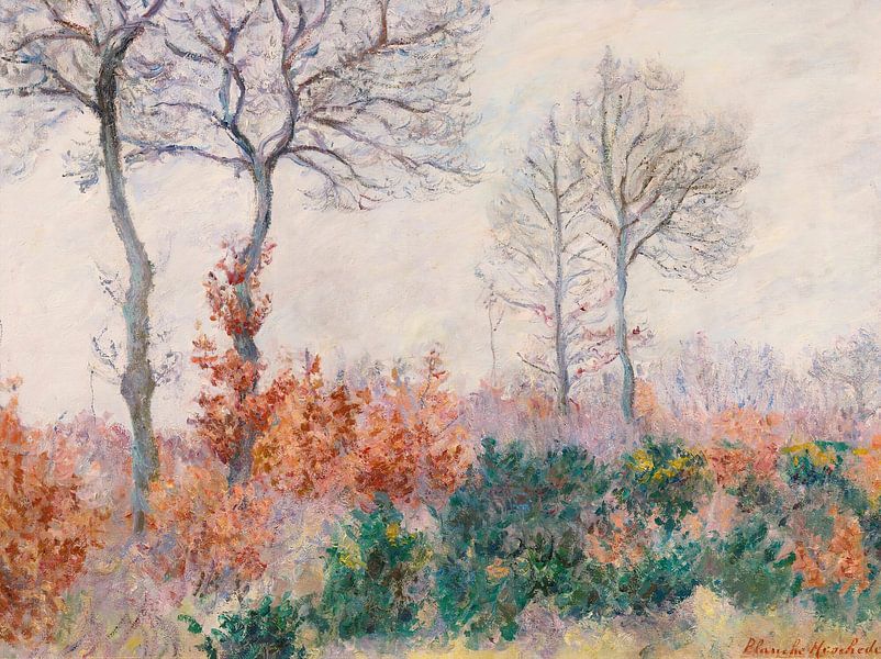 Fall Wood Trimming (Winter Effect), Blanche Hoschedé Monet by Masterful Masters