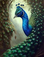Feathered Peacock