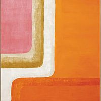 Orange abstrakt 70's