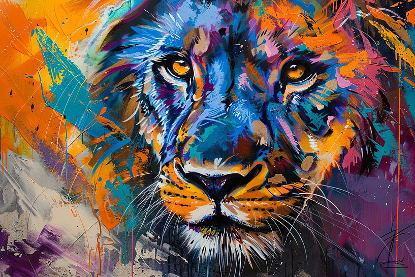 Löwe von Poster Art Shop