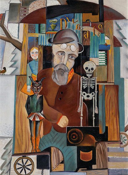 Jindřich Štyrský, Puppenspieler, 1921 von Atelier Liesjes