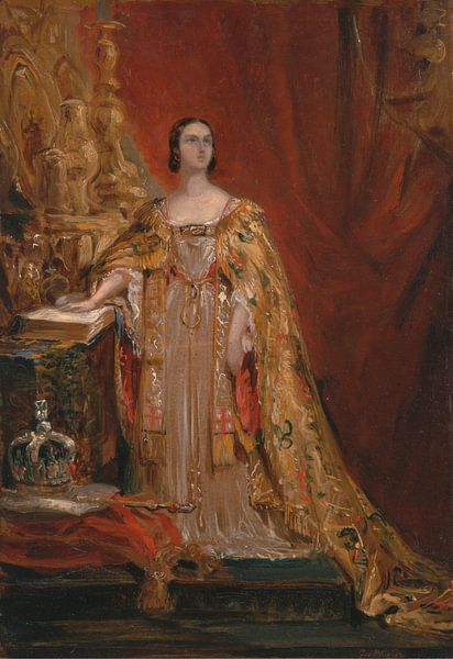 Queen Victoria Taking the Coronation Oath, June 28, 1838, George Hayter by Masterful Masters