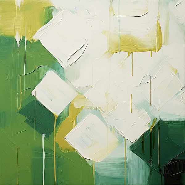 Abstract green by Bert Nijholt