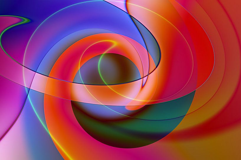 Glas 99998 - Spirale von Claudia Gründler