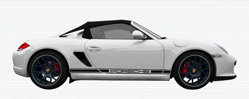 Porsche Boxster Spyder Type 987 en carrarawhite par aRi F. Huber