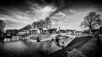 Ville fortifiée de Dokkum depuis les remparts - Frise (NL)
