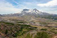 Paysage volcanique du Mont Saint Helens, Washington.
