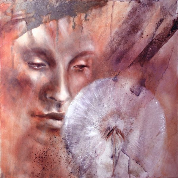 Rêve : Anna avec le pissenlit par Annette Schmucker