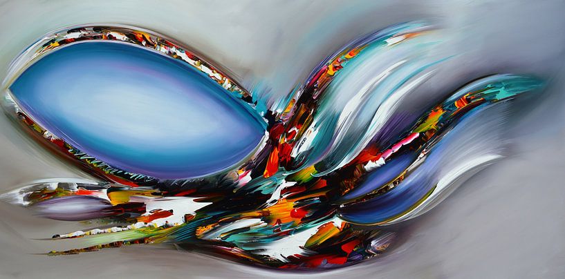 Blaues Licht von Gena Theheartofart