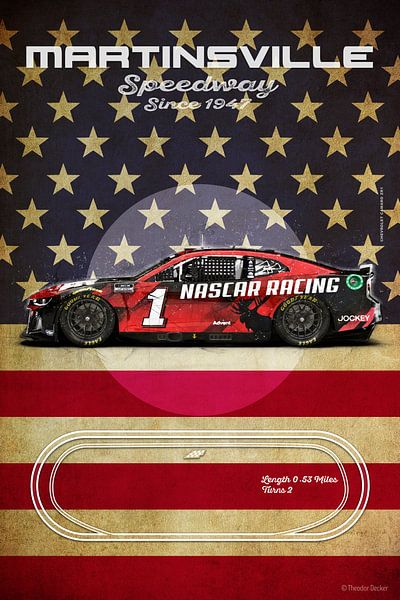 Martinsville Speedway by Theodor Decker