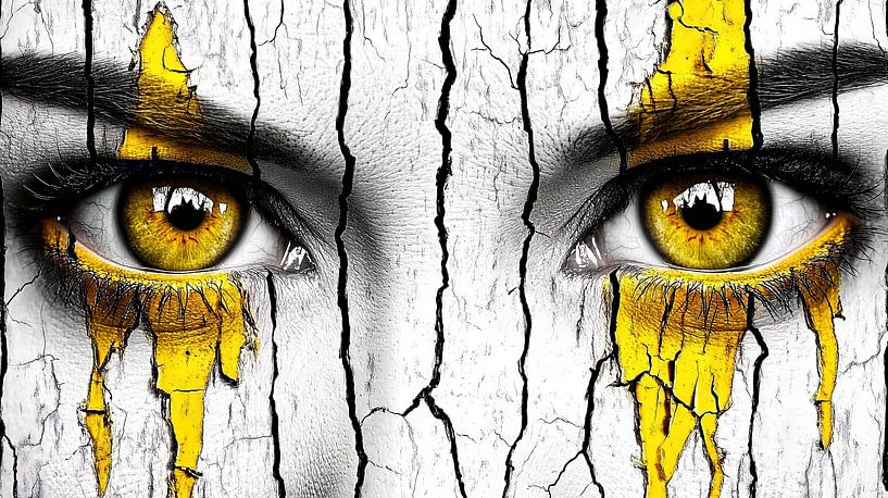 Angry look by Frank Heinz