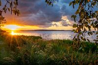 Sonnenuntergang bei Bandholm, Dänemark