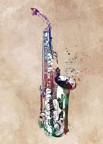 Saxophone 5 music art #saxophone #musique par JBJart Justyna Jaszke