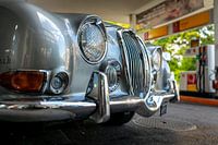 Oldtimer an Tankstelle