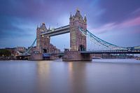 L'heure bleue du Tower Bridge