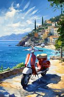 Scooters on Lake Como