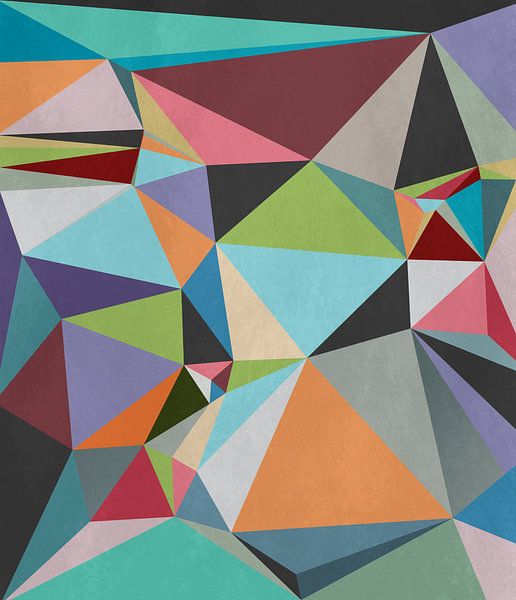 Verbundene Dreiecke von Angel Estevez