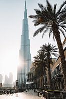 Onderweg naar de Burj Khalifa in Dubai
