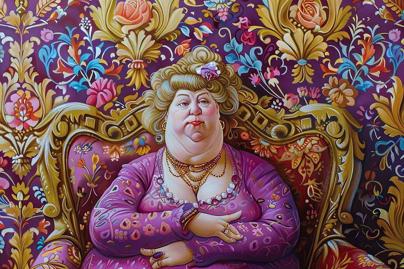 abstract portrait cartoon comic by Egon Zitter