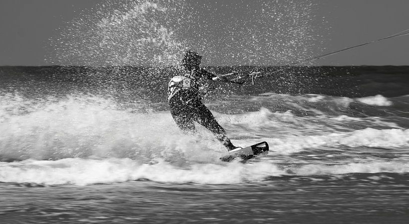 Windsurfer in Domburg von MSP Canvas