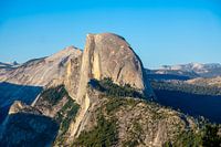 Morning light at Half Dome in Yosemite National Park