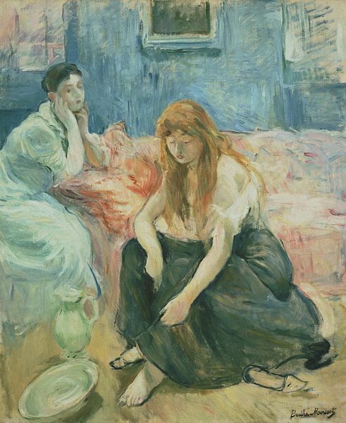 Zwei Mädchen, Berthe Morisot von Meisterhafte Meister