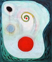 Rode stip 60 x 70 cm