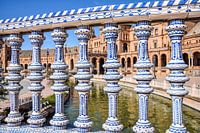 Escrime espagnole typique sur la Plaza de España, Espagne