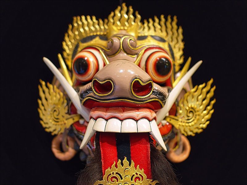 Barong Maske von Eduard Lamping