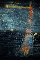 Abstract nacht landschap