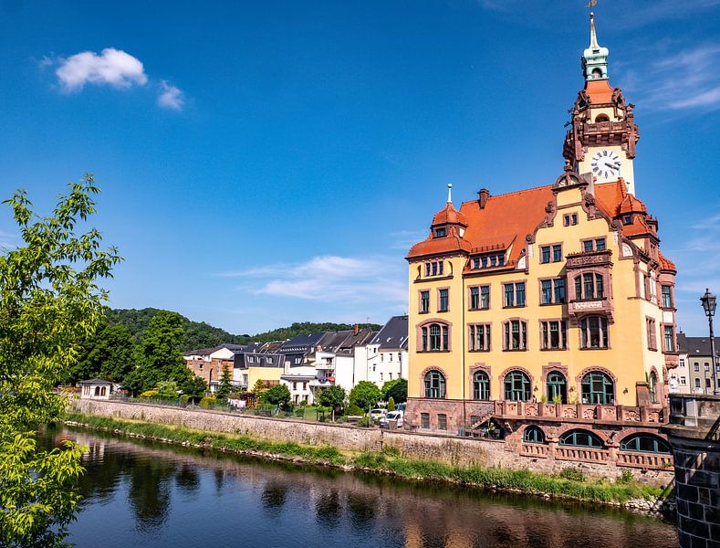 Rathaus von Waldheim in Sachsen von Animaflora PicsStock