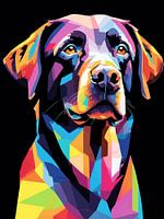 Labrador Retriever Pop Art