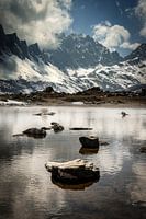 Himalayan mountain lake