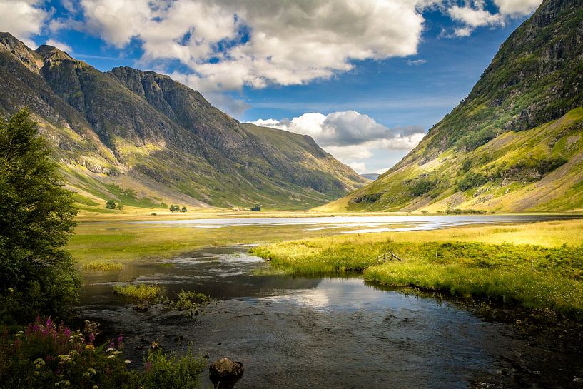 Glencoe Valley, Écosse par Dennis Wardenburg