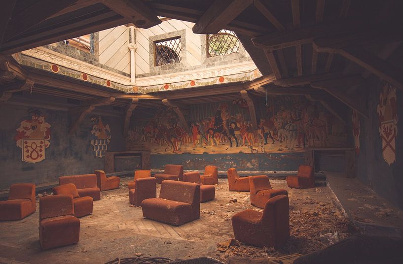 Abandoned disco by On Your Wall