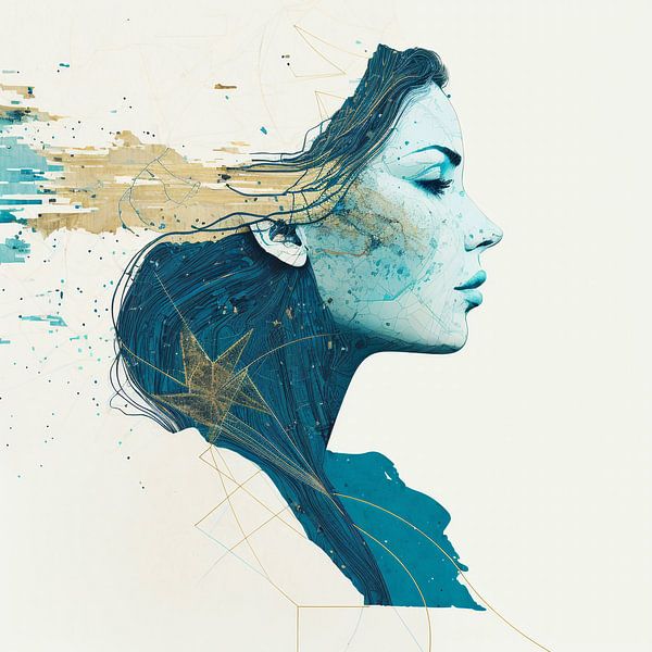 Kühle Gelassenheit 66 von Color Square