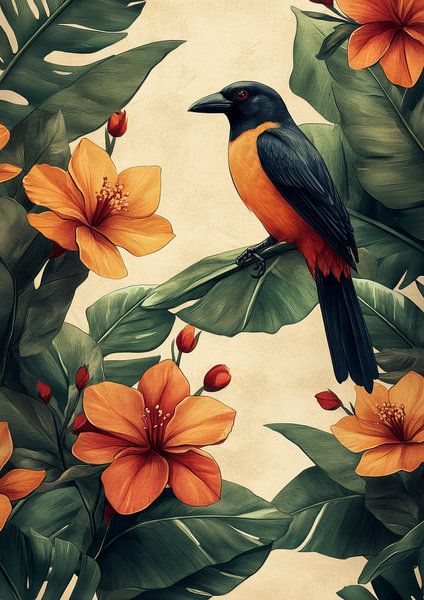 Beautiful Bird by R Pevitanada