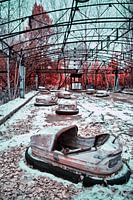 Turmwagen Pripyat Infrarot