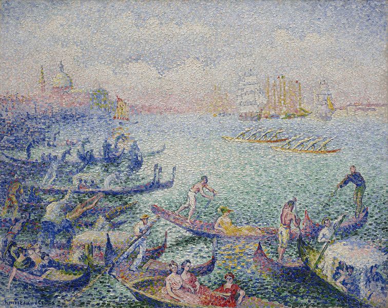 Régate à Venise, Croix Henri-Edmond par Des maîtres magistraux