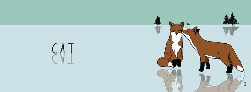 Renards par Cato Duys