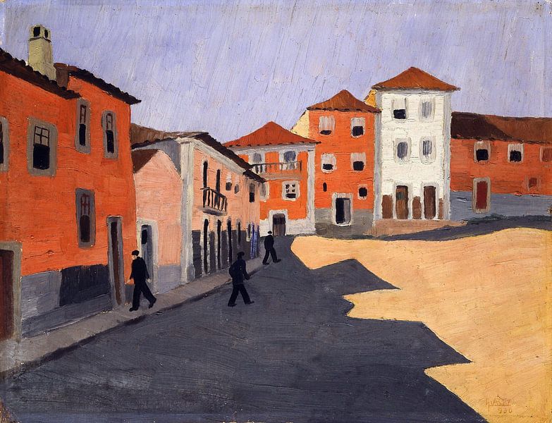 José Dominguez Alvarez, Straße in der Sonne von Atelier Liesjes