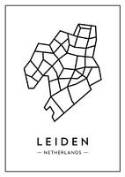 Leiden von oben - abstrakte Linien mit Charakter