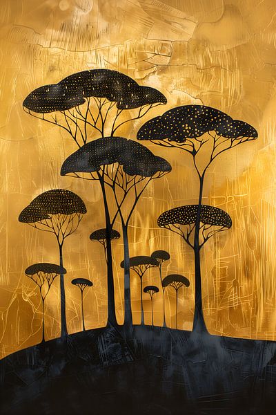 Abstract bos van Adriana