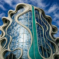 futuristische Architektur