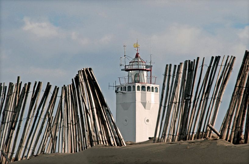 Leuchtturm Noordwijk von Hans Vink